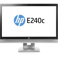 Monitor HP EliteDisplay E240C LED IPS Full HD, 24 Inch, VGA, HDMI, USB, DisplayPort, Webcam