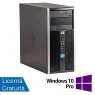 PC Refurbished HP 6005 Pro Tower, AMD Athlon II x2 B22 2.80 GHz, 4GB DDR3, 250GB SATA, DVD-ROM + Windows 10 Pro