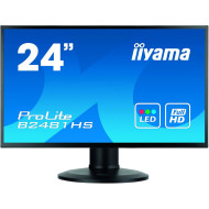 Monitor Second Hand Iiyama XB2481HS, 24 Inch Full HD VA, VGA, DVI, HDMI, Grad A-