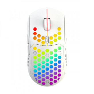 Mouse Nou IBLANCOD BL110, 3200dpi, 5 Butoane, RGB, Alb, Wireless Mouse Nou IBLANCOD BL110, 3200dpi, 5 Butoane, RGB, Alb, Wireless
