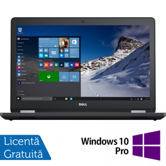 Laptop Refurbished DELL Latitude 5570, Intel Core i5-6300U 2.40GHz, 8GB DDR4, 256GB SSD, 15.6 Inch HD, Tastatura Numerica, Webcam + Windows 10 Pro