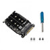 Adaptor Servere Nou de la M.2/2230/2242/2260/2280 la U2, 2in1 NVMe-PCI-e&SATA U.2 SFF-8639 Adaptor Servere Nou de la M.2/2230/2242/2260/2280 la U2, 2in1 NVMe-PCI-e&SATA U.2 SFF-8639