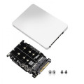 Adaptor Servere Nou de la M.2/2230/2242/2260/2280 la U2, 2in1 NVMe-PCI-e&SATA U.2 SFF-8639 Adaptor Servere Nou de la M.2/2230/2242/2260/2280 la U2, 2in1 NVMe-PCI-e&SATA U.2 SFF-8639
