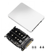 Adaptor Servere Nou de la M.2/2230/2242/2260/2280 la U2, 2in1 NVMe-PCI-e&SATA U.2 SFF-8639 Adaptor Servere Nou de la M.2/2230/2242/2260/2280 la U2, 2in1 NVMe-PCI-e&SATA U.2 SFF-8639