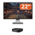 Pachet PC Second Hand HP T430 Thin Client, Intel Celeron N4000 1.10-2.60GHz, 2GB DDR4, 16GB SSD + Monitor 22" Pachet PC Second Hand HP T430 Thin Client, Intel Celeron N4000 1.10-2.60GHz, 2GB DDR4, 16GB SSD + Monitor 22"