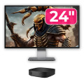 Pachet PC Second Hand HP T430 Thin Client, Intel Celeron N4000 1.10-2.60GHz, 2GB DDR4, 16GB SSD + Monitor 24" Pachet PC Second Hand HP T430 Thin Client, Intel Celeron N4000 1.10-2.60GHz, 2GB DDR4, 16GB SSD + Monitor 24"