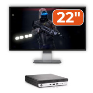 Pachet Calculator Second Hand HP EliteDesk 800 G5 Mini PC, Intel Core i5-9500T 2.20 - 3.70GHz, 8GB DDR4, 256GB SSD + Monitor 22" Pachet Calculator Second Hand HP EliteDesk 800 G5 Mini PC, Intel Core i5-9500T 2.20 - 3.70GHz, 8GB DDR4, 256GB SSD + Monitor 22"