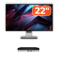Pachet Calculator Second Hand HP ProDesk 400 G4 Mini PC, Intel Core i5-8500T 2.10 - 3.50GHz, 8GB DDR4, 256GB SSD + Monitor 22" Pachet Calculator Second Hand HP ProDesk 400 G4 Mini PC, Intel Core i5-8500T 2.10 - 3.50GHz, 8GB DDR4, 256GB SSD + Monitor 22"