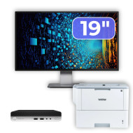 Pachet Calculator Second Hand HP ProDesk 400 G4 Mini PC, Intel Core i5-8500T 2.10 - 3.50GHz, 8GB DDR4, 256GB SSD + Monitor 19" & Imprimanta Brother HL-L6300DW Pachet Calculator Second Hand HP ProDesk 400 G4 Mini PC, Intel Core i5-8500T 2.10 - 3.50GHz, 8GB DDR4, 256GB SSD + Monitor 19" & Imprimanta Brother HL-L6300DW