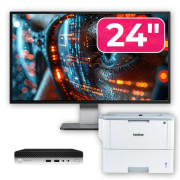 Pachet Calculator Second Hand HP ProDesk 400 G4 Mini PC, Intel Core i3-8100T 3.40GHz, 8GB DDR4, 256GB SSD + Monitor 24" & Imprimanta Brother HL-L6300DW Pachet Calculator Second Hand HP ProDesk 400 G4 Mini PC, Intel Core i3-8100T 3.40GHz, 8GB DDR4, 256GB SSD + Monitor 24" & Imprimanta Brother HL-L6300DW