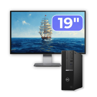 Pachet Calculator Second Hand DELL OptiPlex 5080 SFF, Intel Core i5-10500 3.10 - 4.50GHz, 8GB DDR4, 256GB SSD + Monitor 19" Pachet Calculator Second Hand DELL OptiPlex 5080 SFF, Intel Core i5-10500 3.10 - 4.50GHz, 8GB DDR4, 256GB SSD + Monitor 19"