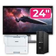 Pachet Calculator Second Hand DELL OptiPlex 5080 SFF, Intel Core i5-10500 3.10 - 4.50GHz, 8GB DDR4, 256GB SSD + Monitor 24" + Imprimanta Brother HL-L6300DW Pachet Calculator Second Hand DELL OptiPlex 5080 SFF, Intel Core i5-10500 3.10 - 4.50GHz, 8GB DDR4, 256GB SSD + Monitor 24" + Imprimanta Brother HL-L6300DW