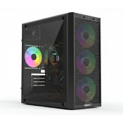 Desktop PC OptimX Prime FireCoreX V1, Intel® Core™ i5-12400 up to 4.4Ghz, 8GB DDR4, 256GB SSD, Intel® UHD Graphics 630 Desktop PC OptimX Prime FireCoreX V1, Intel® Core™ i5-12400 up to 4.4Ghz, 8GB DDR4, 256GB SSD, Intel® UHD Graphics 630