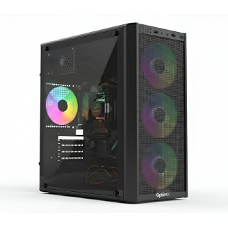Desktop PC OptimX Prime FireCoreX V1, Intel® Core™ i5-12400 up to 4.4Ghz, 8GB DDR4, 256GB SSD, Intel® UHD Graphics 630 Desktop PC OptimX Prime FireCoreX V1, Intel® Core™ i5-12400 up to 4.4Ghz, 8GB DDR4, 256GB SSD, Intel® UHD Graphics 630