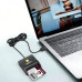 Cititor electronic OptimX Pro-SCR305 pentru carte de identitate / buletin / CEI / card sanatate, USB 2.0, Compatibil Windows, Linux, Mac OS Cititor electronic OptimX Pro-SCR305 pentru carte de identitate / buletin / CEI / card sanatate, USB 2.0, Compatibil Windows, Linux, Mac OS