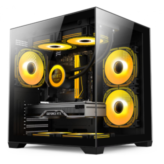 Sistem PC Gaming OptimX Titanium Ambra, AMD Ryzen 5 5500, 3.60 - 4.20GHz, 16GB DDR4, 512GB SSD, Radeon RX 850 8GB, Windows 11 Pro Sistem PC Gaming OptimX Titanium Ambra, AMD Ryzen 5 5500, 3.60 - 4.20GHz, 16GB DDR4, 512GB SSD, Radeon RX 850 8GB, Windows 11 Pro