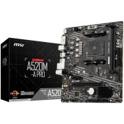 Placa de baza MSI A520M-A PRO, Socket AM4, m-ATX 23.6 x 20cm, pentru procesoare AMD gen 3, 4, si 5 Placa de baza MSI A520M-A PRO, Socket AM4, m-ATX 23.6 x 20cm, pentru procesoare AMD gen 3, 4, si 5