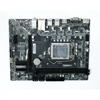 Placa de baza OptimX Pro H410, TPM 2.0, Socket LGA 1200, compatibila cu procesoare Intel Gen 10, DDR4 Placa de baza OptimX Pro H410, TPM 2.0, Socket LGA 1200, compatibila cu procesoare Intel Gen 10, DDR4