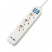 Prelungitor cu USB Spacer PP-3-18-TC-USB, Schuko x 3, Type-C x1, USB 3.1A x 1, cablu 1.8m, 16A, max. 3500W, protectie copii, intrerupator, Gri Prelungitor cu USB Spacer PP-3-18-TC-USB, Schuko x 3, Type-C x1, USB 3.1A x 1, cablu 1.8m, 16A, max. 3500W, protectie copii, intrerupator, Gri