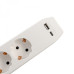 Prelungitor cu USB Spacer PP-3-18-TC-USB, Schuko x 3, Type-C x1, USB 3.1A x 1, cablu 1.8m, 16A, max. 3500W, protectie copii, intrerupator, Gri Prelungitor cu USB Spacer PP-3-18-TC-USB, Schuko x 3, Type-C x1, USB 3.1A x 1, cablu 1.8m, 16A, max. 3500W, protectie copii, intrerupator, Gri