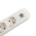 Prelungitor Spacer PP-5-30-USB, USB 2.1 Quick Charge x 2, Schuko x 5, cablu 3m, 16A, protectie copii, protectie supratensiune, alb Prelungitor Spacer PP-5-30-USB, USB 2.1 Quick Charge x 2, Schuko x 5, cablu 3m, 16A, protectie copii, protectie supratensiune, alb
