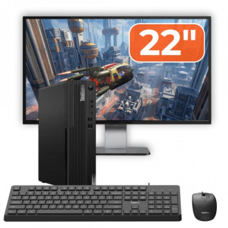 Pachet PC Second Hand Lenovo ThinkCentre M70s SFF, Intel Pentium Gold G6400 4.00GHz, 8GB DDR4, 256GB SSD NVMe + Monitor 22" + cadou tastatura si mouse OptimX Pro KM500 Pachet PC Second Hand Lenovo ThinkCentre M70s SFF, Intel Pentium Gold G6400 4.00GHz, 8GB DDR4, 256GB SSD NVMe + Monitor 22" + cadou tastatura si mouse OptimX Pro KM500