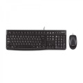 Kit Tastatura + Mouse Logitech cu fir Desktop MK120, USB 2.0, layout US INTL, Negru Kit Tastatura + Mouse Logitech cu fir Desktop MK120, USB 2.0, layout US INTL, Negru