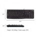Kit Tastatura + Mouse Logitech cu fir Desktop MK120, USB 2.0, layout US INTL, Negru Kit Tastatura + Mouse Logitech cu fir Desktop MK120, USB 2.0, layout US INTL, Negru