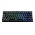 Tastatura Mecanica OptimX K680, 61 taste, RGB, USB-C, Negru, bulk Tastatura Mecanica OptimX K680, 61 taste, RGB, USB-C, Negru, bulk