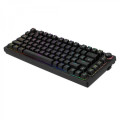 Tastatura Mecanica OptimX K999, wireless/usb type-c/bluetooth, RGB, 81 taste, Negru, bulk Tastatura Mecanica OptimX K999, wireless/usb type-c/bluetooth, RGB, 81 taste, Negru, bulk