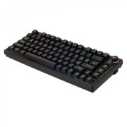 Tastatura Mecanica OptimX K999, wireless/usb type-c/bluetooth, RGB, 81 taste, Negru, bulk Tastatura Mecanica OptimX K999, wireless/usb type-c/bluetooth, RGB, 81 taste, Negru, bulk