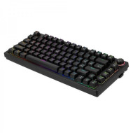 Tastatura Mecanica OptimX K999, wireless/usb type-c/bluetooth, RGB, 81 taste, Negru, bulk Tastatura Mecanica OptimX K999, wireless/usb type-c/bluetooth, RGB, 81 taste, Negru, bulk