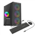 Sistem Desktop PC Gaming OptimX Prime Blaze cu procesor Intel® Core™ i5 10400F, 16GB DDR4, 480Gb SSD, Nvidia RTX 5050 8Gb GDDR6 , Cadou kit tastatura si mouse OptimX KM500 Sistem Desktop PC Gaming OptimX Prime Blaze cu procesor Intel® Core™ i5 10400F, 16GB DDR4, 480Gb SSD, Nvidia RTX 5050 8Gb GDDR6 , Cadou kit tastatura si mouse OptimX KM500