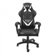 Scaun Gaming FURY AVENGER L, Piele Ecologică + Polyester, Reglabil pe Înălțime, Spătar 180°, Manere 4D, 150 kg, Negru Scaun Gaming FURY AVENGER L, Piele Ecologică + Polyester, Reglabil pe Înălțime, Spătar 180°, Manere 4D, 150 kg, Negru