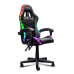 Scaun Gaming Trust GXT 704 Roniq RGB, Piele Ecologică + Polyester, Reglabil pe Înălțime, Spătar 90-110°, max 110 kg, iluminare RGB, negru Scaun Gaming Trust GXT 704 Roniq RGB, Piele Ecologică + Polyester, Reglabil pe Înălțime, Spătar 90-110°, max 110 kg, iluminare RGB, negru