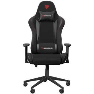 Scaun Gaming GENESIS Nitro 440 G2 Black Mesh, Piele Ecologică + Polyester, Reglabil pe Înălțime, Spătar 150°, max 120 kg, iluminare RGB, negru Scaun Gaming GENESIS Nitro 440 G2 Black Mesh, Piele Ecologică + Polyester, Reglabil pe Înălțime, Spătar 150°, max 120 kg, iluminare RGB, negru