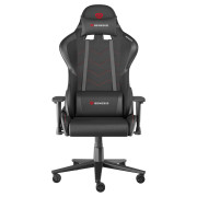 Scaun Gaming Genesis Nitro 550 G2, Synthetic PU + Textil, Reglabil pe Înălțime, Spătar 150°, 150 kg, Roți 60 mm, Negru Scaun Gaming Genesis Nitro 550 G2, Synthetic PU + Textil, Reglabil pe Înălțime, Spătar 150°, 150 kg, Roți 60 mm, Negru