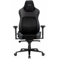 Scaun Gaming SERIOUX Prime, Piele + Material Textil, Reglabil pe Înălțime, Spătar 135°, max 150 kg, negru Scaun Gaming SERIOUX Prime, Piele + Material Textil, Reglabil pe Înălțime, Spătar 135°, max 150 kg, negru