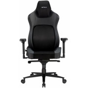 Scaun Gaming SERIOUX Prime, Piele + Material Textil, Reglabil pe Înălțime, Spătar 135°, max 150 kg, negru Scaun Gaming SERIOUX Prime, Piele + Material Textil, Reglabil pe Înălțime, Spătar 135°, max 150 kg, negru