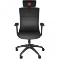 Scaun Gaming GENESIS Astat 200 G2 , material respirabil PureFlow, suport lombar reglabil, cotiere 3D, max 120kg, negru