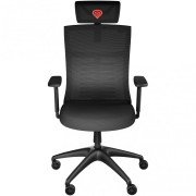 Scaun Gaming GENESIS Astat 200 G2 , material respirabil PureFlow, suport lombar reglabil, cotiere 3D, max 120kg, negru Scaun Gaming GENESIS Astat 200 G2 , material respirabil PureFlow, suport lombar reglabil, cotiere 3D, max 120kg, negru