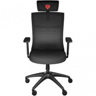 Scaun Gaming GENESIS Astat 200 G2 , material respirabil PureFlow, suport lombar reglabil, cotiere 3D, max 120kg, negru Scaun Gaming GENESIS Astat 200 G2 , material respirabil PureFlow, suport lombar reglabil, cotiere 3D, max 120kg, negru