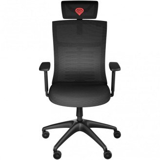 Scaun Gaming GENESIS Astat 200 G2 , material respirabil PureFlow, suport lombar reglabil, cotiere 3D, max 120kg, negru Scaun Gaming GENESIS Astat 200 G2 , material respirabil PureFlow, suport lombar reglabil, cotiere 3D, max 120kg, negru