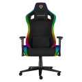 Scaun Gaming Genesis TRIT 660, Textil, Iluminare RGB, Reglabil pe Înălțime, Spătar 160°, Manere 2D, 150 kg, Piston Gaz Clasa 4, Negru Scaun Gaming Genesis TRIT 660, Textil, Iluminare RGB, Reglabil pe Înălțime, Spătar 160°, Manere 2D, 150 kg, Piston Gaz Clasa 4, Negru