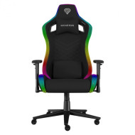 Scaun Gaming Genesis TRIT 660, Textil, Iluminare RGB, Reglabil pe Înălțime, Spătar 160°, Manere 2D, 150 kg, Piston Gaz Clasa 4, Negru Scaun Gaming Genesis TRIT 660, Textil, Iluminare RGB, Reglabil pe Înălțime, Spătar 160°, Manere 2D, 150 kg, Piston Gaz Clasa 4, Negru