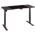 Birou Gaming Serioux Elysium RGB, înălțime reglabilă electric, 140x60x73-121cm, 100–240 V, metal, negru Birou Gaming Serioux Elysium RGB, înălțime reglabilă electric, 140x60x73-121cm, 100–240 V, metal, negru