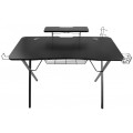 Birou Gaming Genesis Holm 300 RGB, 120x60x75cm, otel, 3 x USB 3.0, încărcare wireless, suport monitor, suport casti, suport cana, telecomanda negru Birou Gaming Genesis Holm 300 RGB, 120x60x75cm, otel, 3 x USB 3.0, încărcare wireless, suport monitor, suport casti, suport cana, telecomanda negru