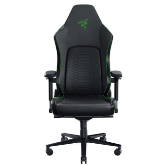 Scaun Gaming Razer Iskur V2 NewGen, Gen-2 EPU Leather, Suport Lombar Integrat, Tetieră Memory Foam, Cotiere 4D, Spătar 152°, Piston Gaz Clasa 4, 136 kg, Negru/Verde Scaun Gaming Razer Iskur V2 NewGen, Gen-2 EPU Leather, Suport Lombar Integrat, Tetieră Memory Foam, Cotiere 4D, Spătar 152°, Piston Gaz Clasa 4, 136 kg, Negru/Verde
