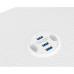 Birou Gaming Genesis Holm 320 RGB, 120x60x75cm, otel, 3 x USB 3.0, încărcare wireless, suport monitor, suport casti, suport cana, telecomanda, alb Birou Gaming Genesis Holm 320 RGB, 120x60x75cm, otel, 3 x USB 3.0, încărcare wireless, suport monitor, suport casti, suport cana, telecomanda, alb