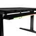 Birou Gaming Genesis Holm Modular 120, 120x75cm, înălțime reglabilă 70-90cm, iluminare LED RGB, MDF si otel, negru Birou Gaming Genesis Holm Modular 120, 120x75cm, înălțime reglabilă 70-90cm, iluminare LED RGB, MDF si otel, negru